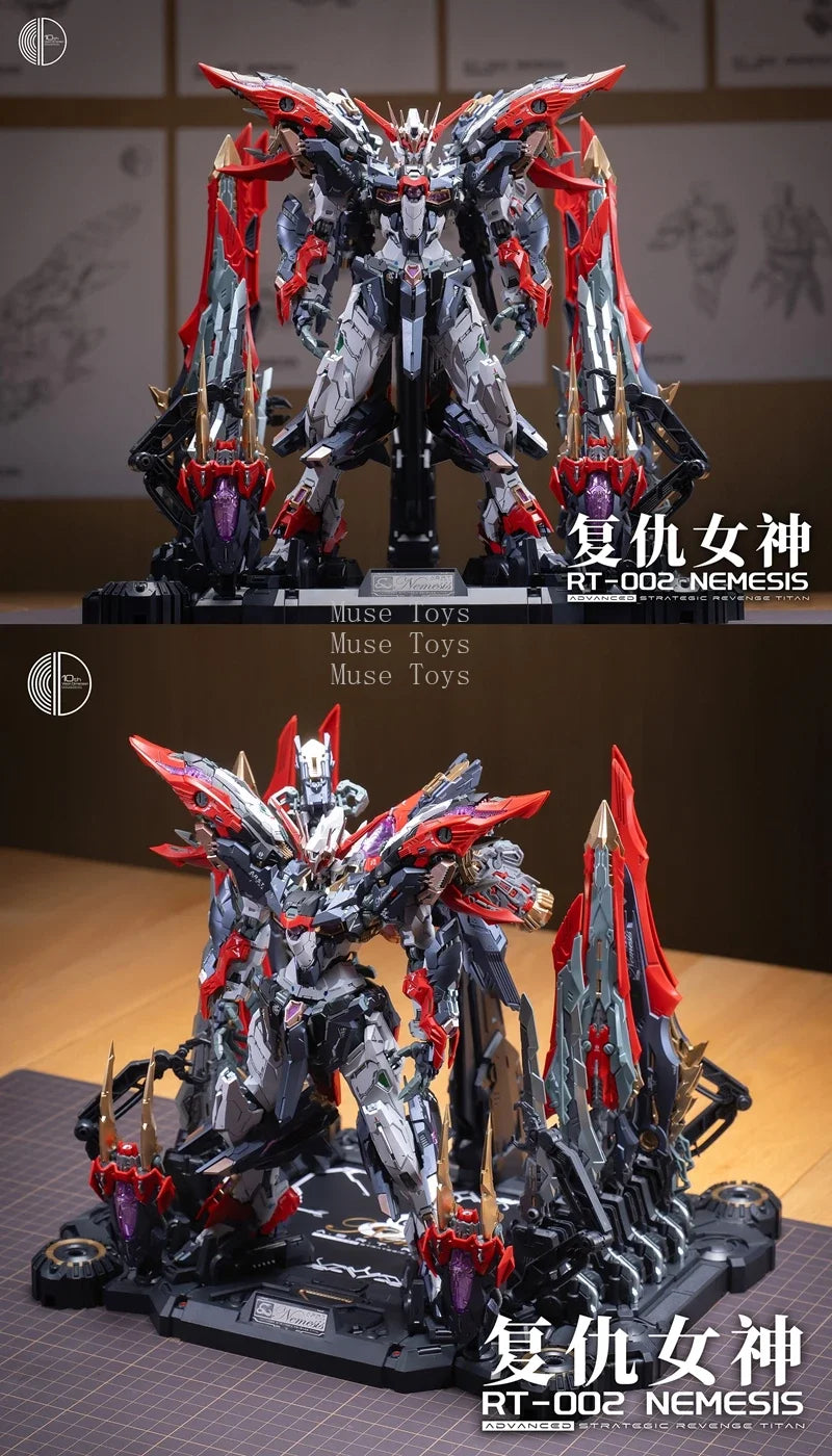 Original Infinite Dimension Strategic Revenge Titan Action Figure RT-002 NEMESIS 1/100 Scale Assembly Toys Valentine's day Gifts