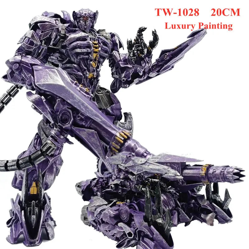 BAIWEI New 18CM Transformation Toys Movie 7 Robot Car Military Model SS56 Action Figures Classic Kids Gift TW-1028