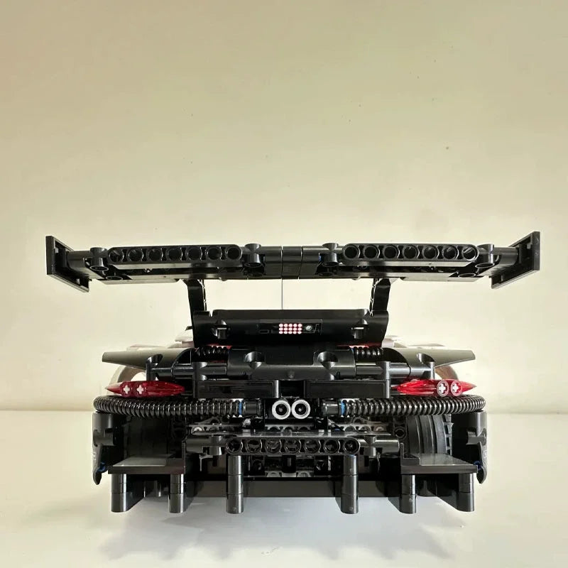 New 1580PCS Remote Control Car Building Set 1:10 Technical Sport Racing Car Building with Motor and Led Light Kit Toy Adult Gift