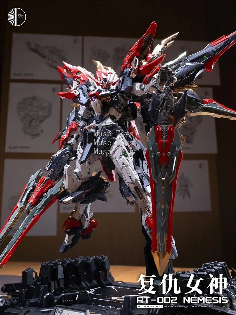 Original Infinite Dimension Strategic Revenge Titan Action Figure RT-002 NEMESIS 1/100 Scale Assembly Toys Valentine's day Gifts