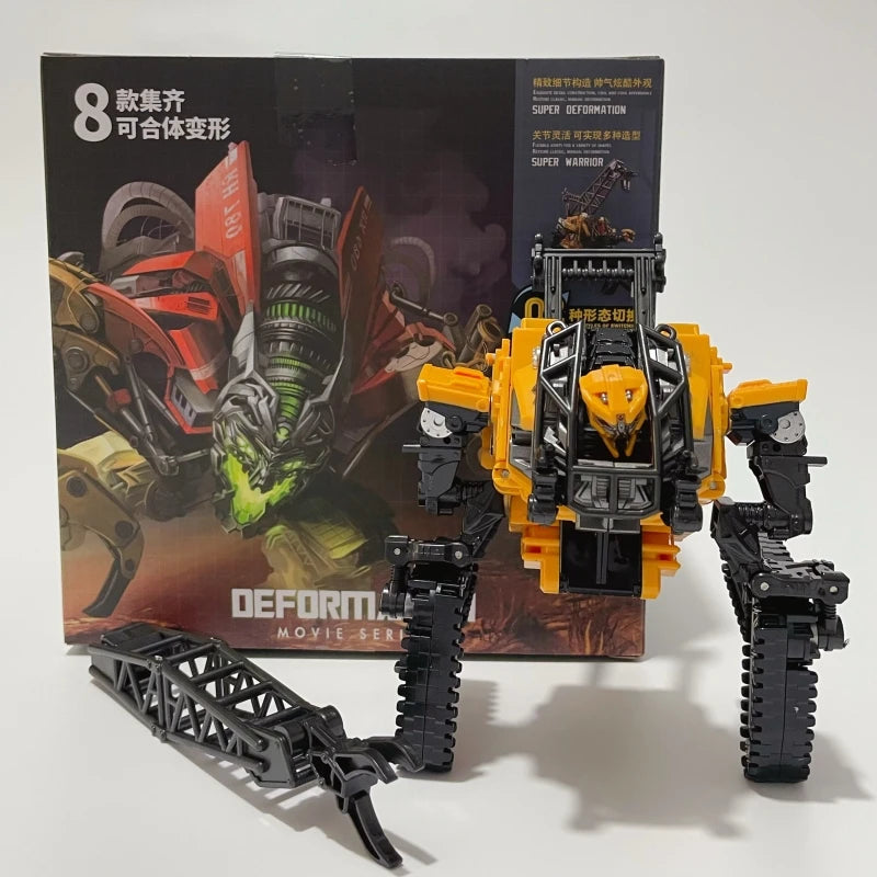 DD03 Anime Transformation Toys Cool Devastator Robot Car AOYI 8 IN 1 Mixmaster Movie Action Figure Vehicle Engineering Model