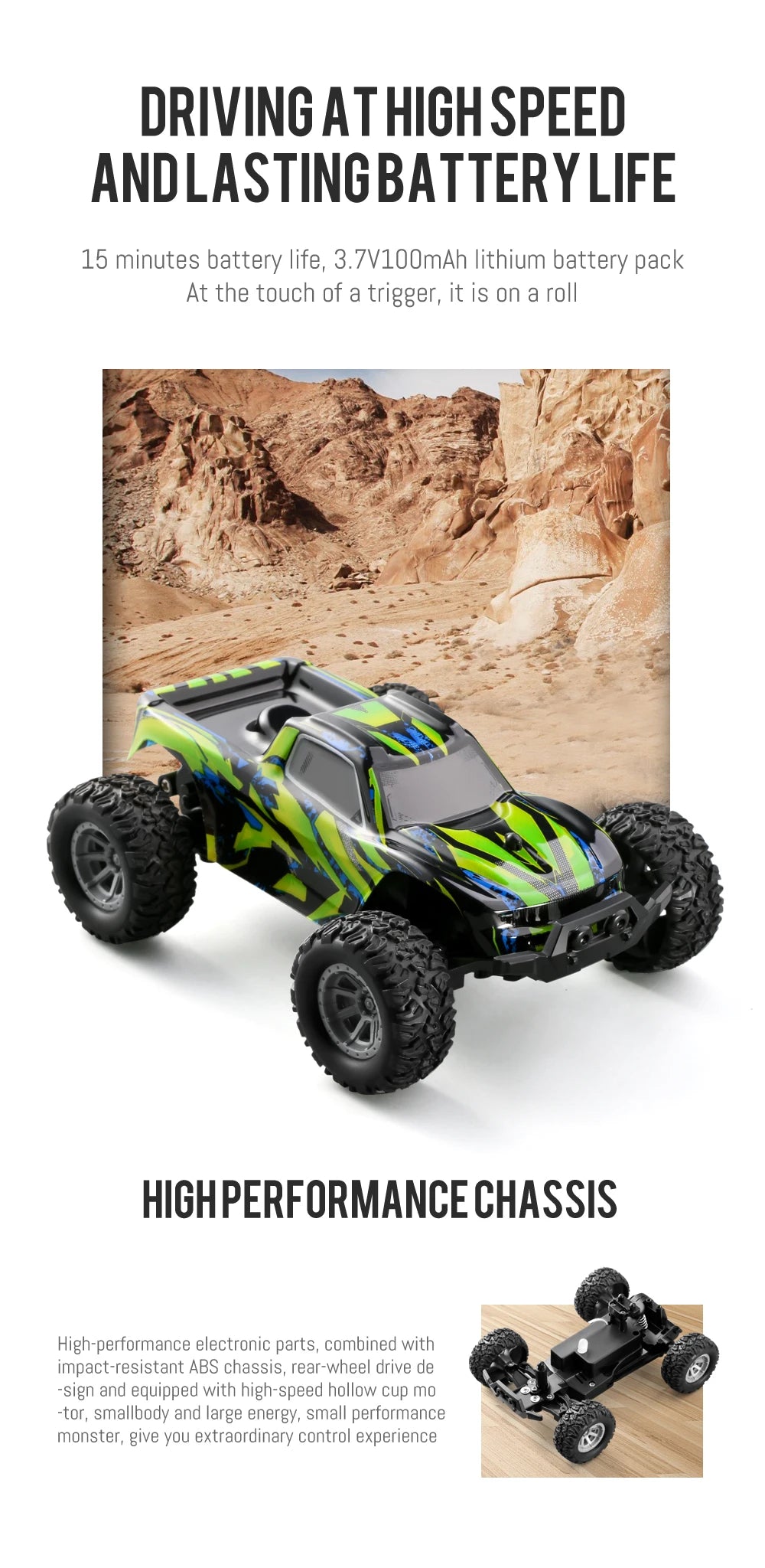 Max‘s New Mountaineering Mini Remote Control Vehicle Off Road Car Drift Vehicle1:32 Children's Boy Outdoor Recreation Toy Car