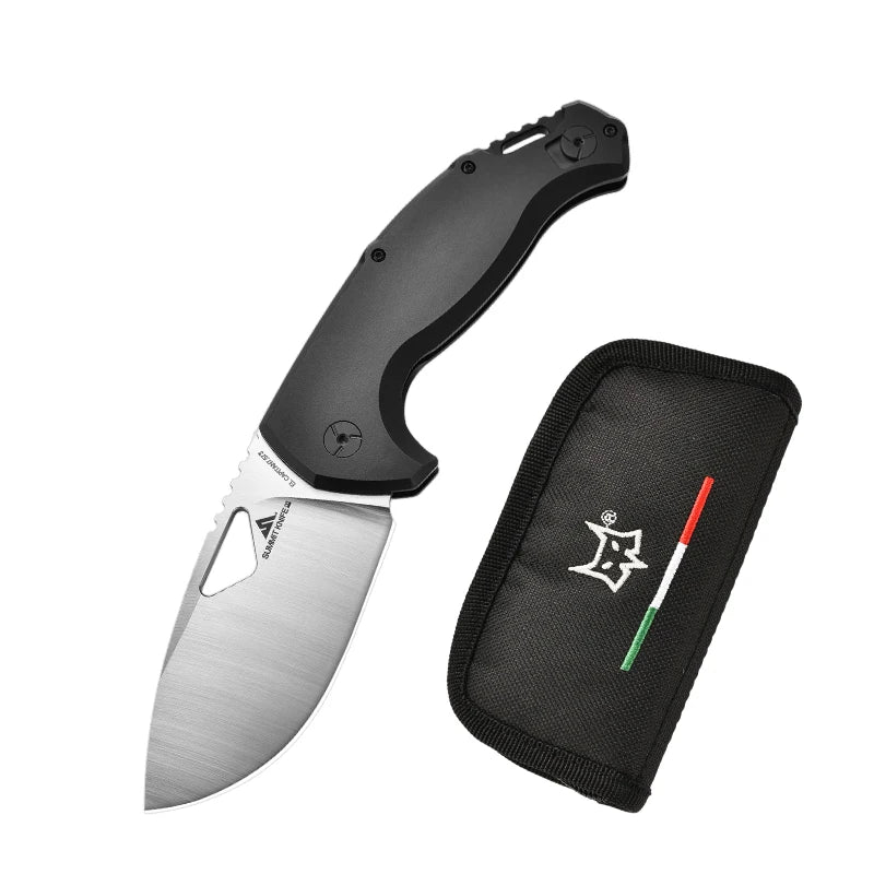FOX-SK-02OD multi-functional folding knife, outdoor camping, climbing, fishing, emergency rescue tool, sharp fruit knife