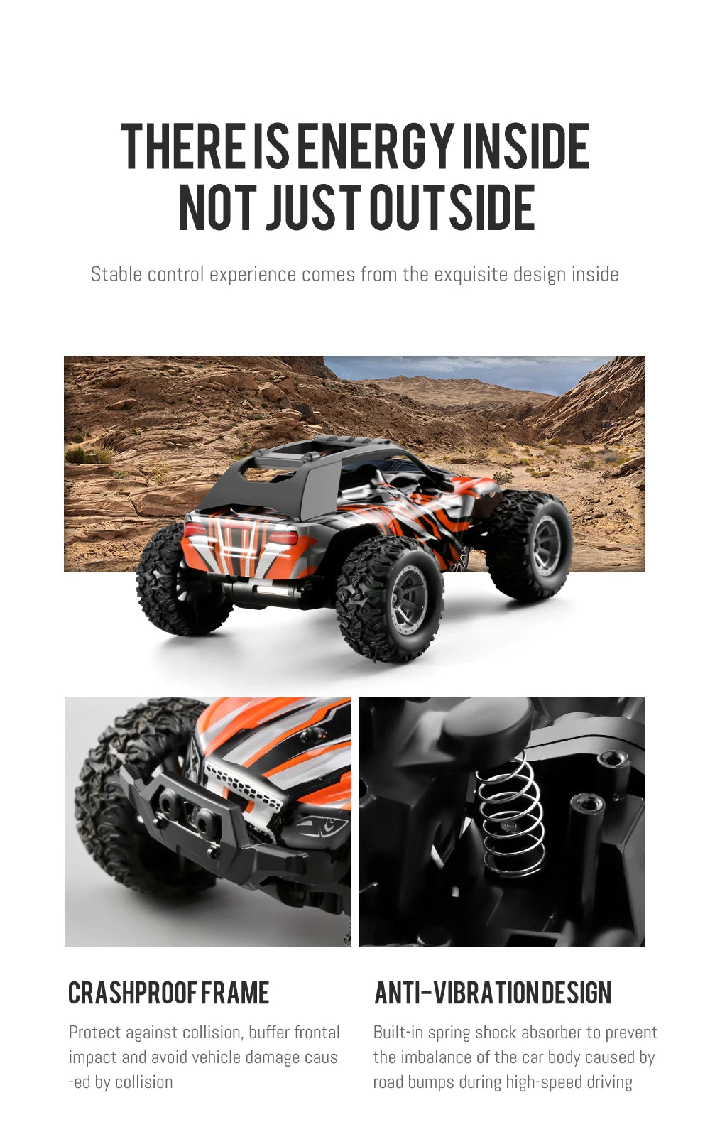 Max‘s New Mountaineering Mini Remote Control Vehicle Off Road Car Drift Vehicle1:32 Children's Boy Outdoor Recreation Toy Car