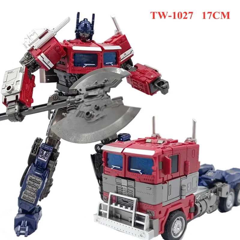 BAIWEI New 18CM Transformation Toys Movie 7 Robot Car Military Model SS56 Action Figures Classic Kids Gift TW-1028