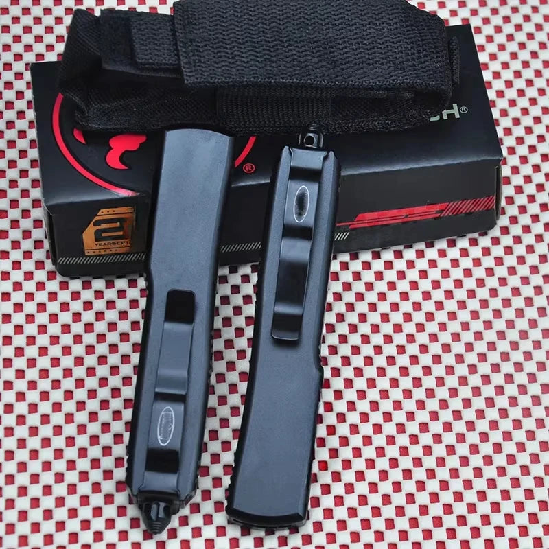 UTX UT 85 Series OTF Tech Micro Ultra M390 Steel Self Defense Pocketknives Aluminium Alloy Carbon Fiber Handle EDC Tools