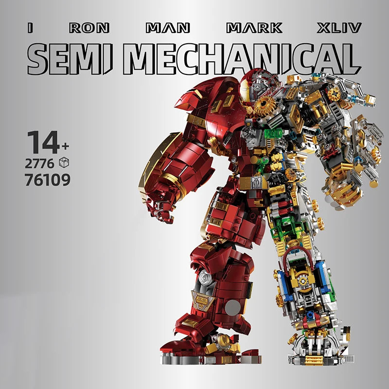 Iron Man The Hulkbuster Ultron Edition Building Block Classics The Avengers Superhero DIY Mech Model Figurines Bricks Toys Gifts