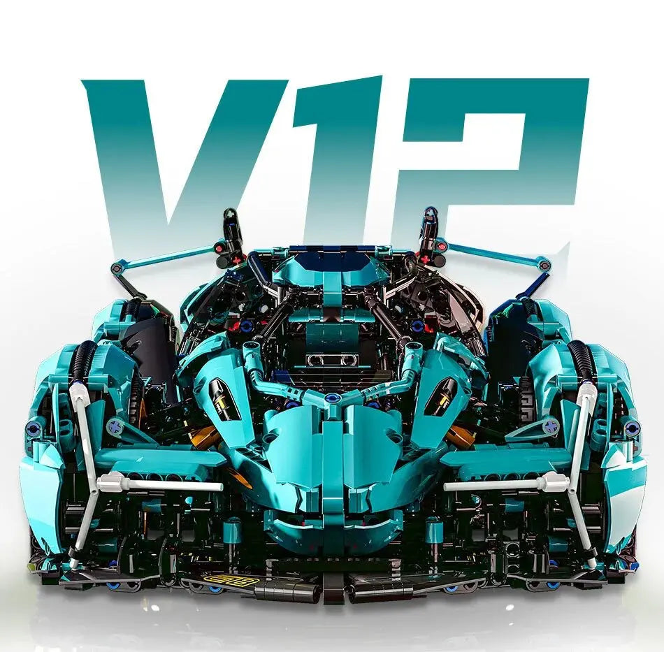 2023 Building Blocks Concept Edition Sports Car Super Racing Building Blocks Brick Model Overspeed Car Toy Children's gift