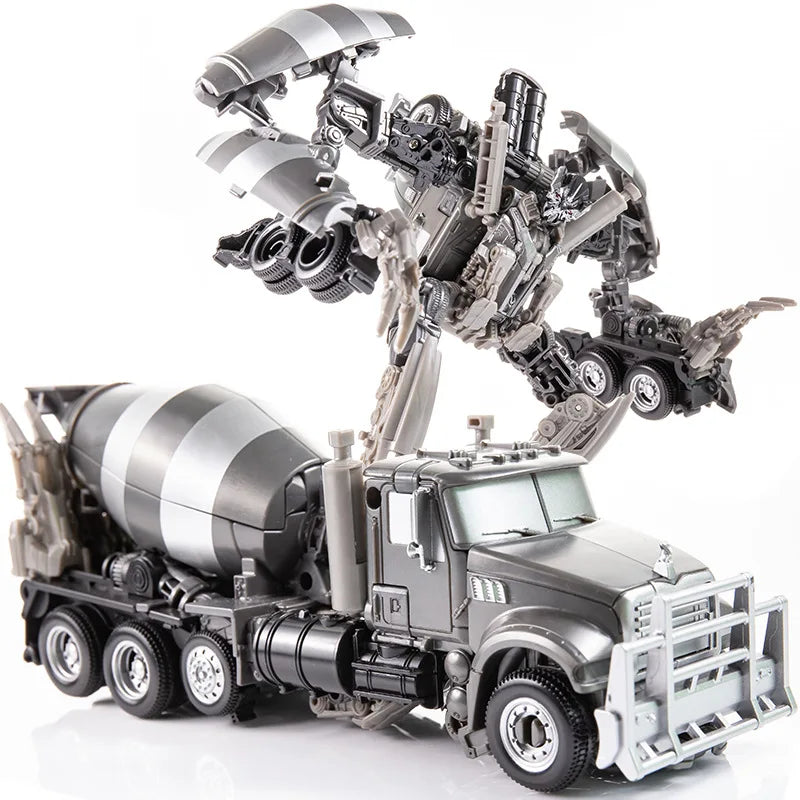 DD03 Anime Transformation Toys Cool Devastator Robot Car AOYI 8 IN 1 Mixmaster Movie Action Figure Vehicle Engineering Model