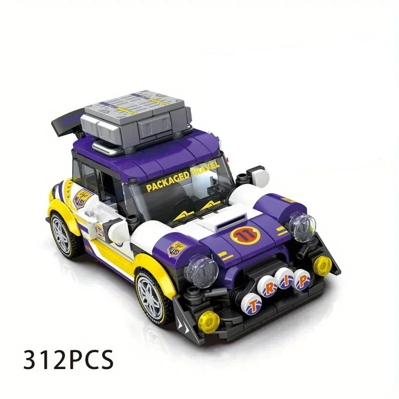 Speed Champions Series Racing Sports Vehiclea Technique Car Supercar Building Blocks Set Bricks Classic MOC Model Toys For Kids