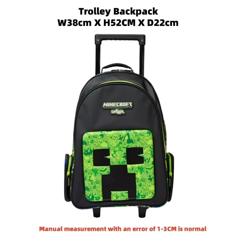 Genuine Australia Smiggle Creeper Backpack Cartoon Series School Bag Anime Backpack Student Backpack Gift Separate Purchases