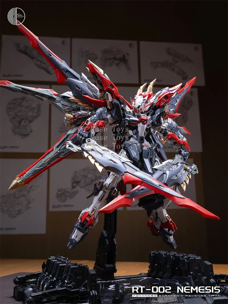 Original Infinite Dimension Strategic Revenge Titan Action Figure RT-002 NEMESIS 1/100 Scale Assembly Toys Valentine's day Gifts
