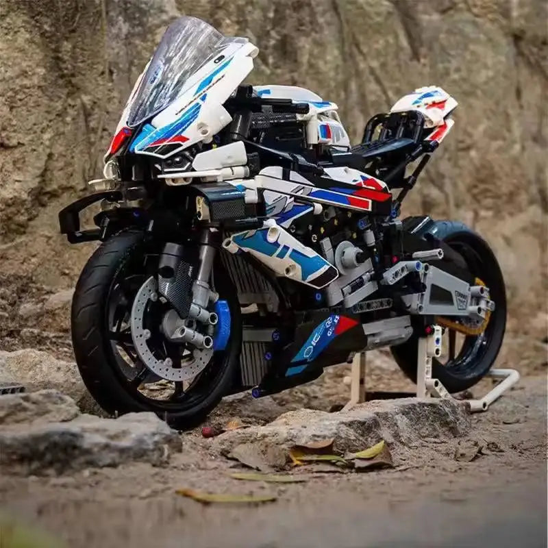 NEW 1920Pcs  Technical Racing  Motorcycle 1000 RR Motorbike Building Blocks Bricks Toys  Birthday Christmas Children Gifts