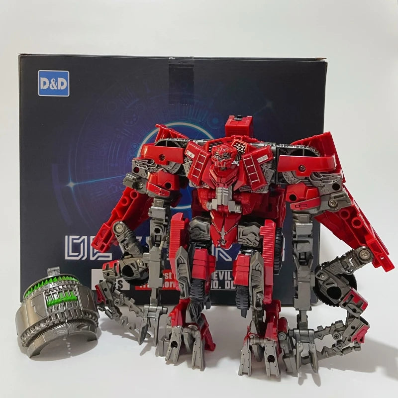 DD03 Anime Transformation Toys Cool Devastator Robot Car AOYI 8 IN 1 Mixmaster Movie Action Figure Vehicle Engineering Model