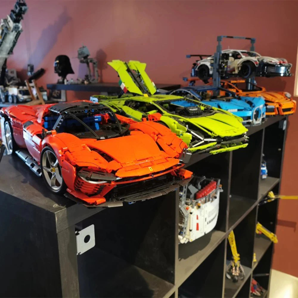 Technical Supercar Super Racing Car Model Building Block 1:8 Bricks Toys For Adults Boys And Kids Christmas Birthday Gifts