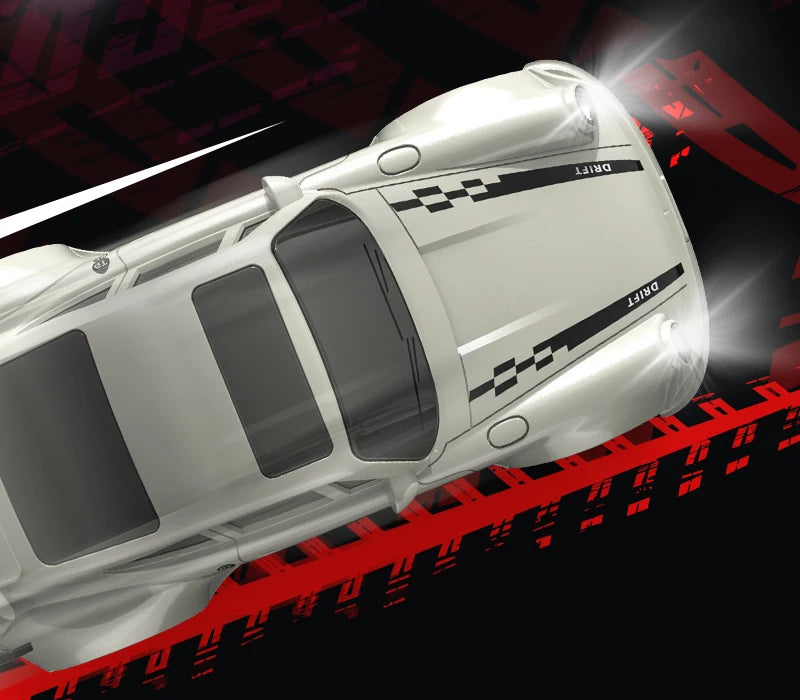 New 4WD 2.4GHZ RC Simulation Mini Drift Car Palm Racing Model Desktop Toys 1/64 Scale Remote Control Car Gift For Children Boys