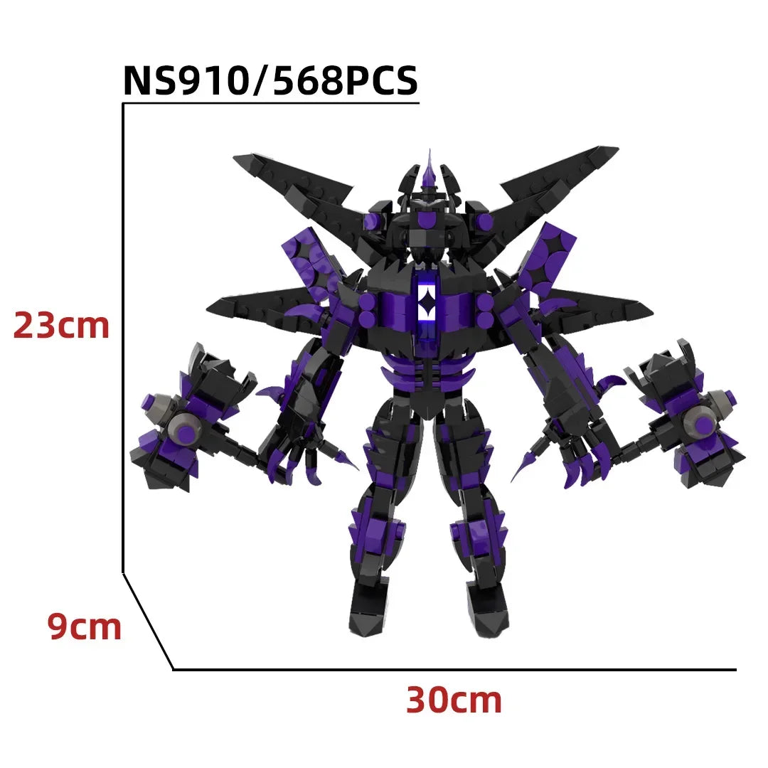 Skibidi Toilet Titan TV Man Speakerman Horror Game Bosses Camara Building Block Cartoon Doll Model Kids Birthday Halloween Gift