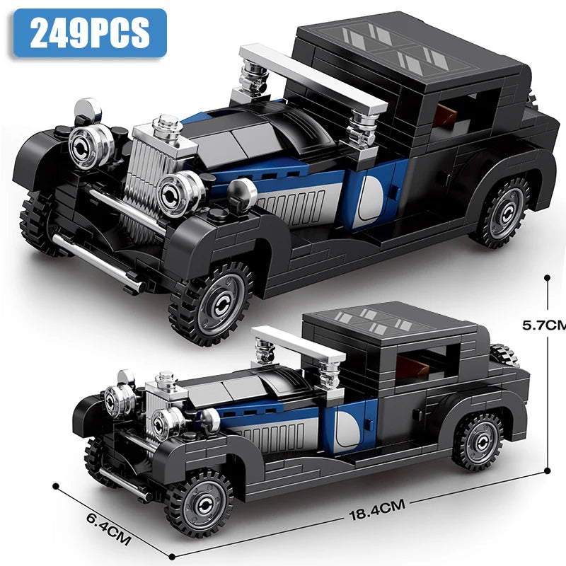Speed Champions Series Racing Sports Vehiclea Technique Car Supercar Building Blocks Set Bricks Classic MOC Model Toys For Kids
