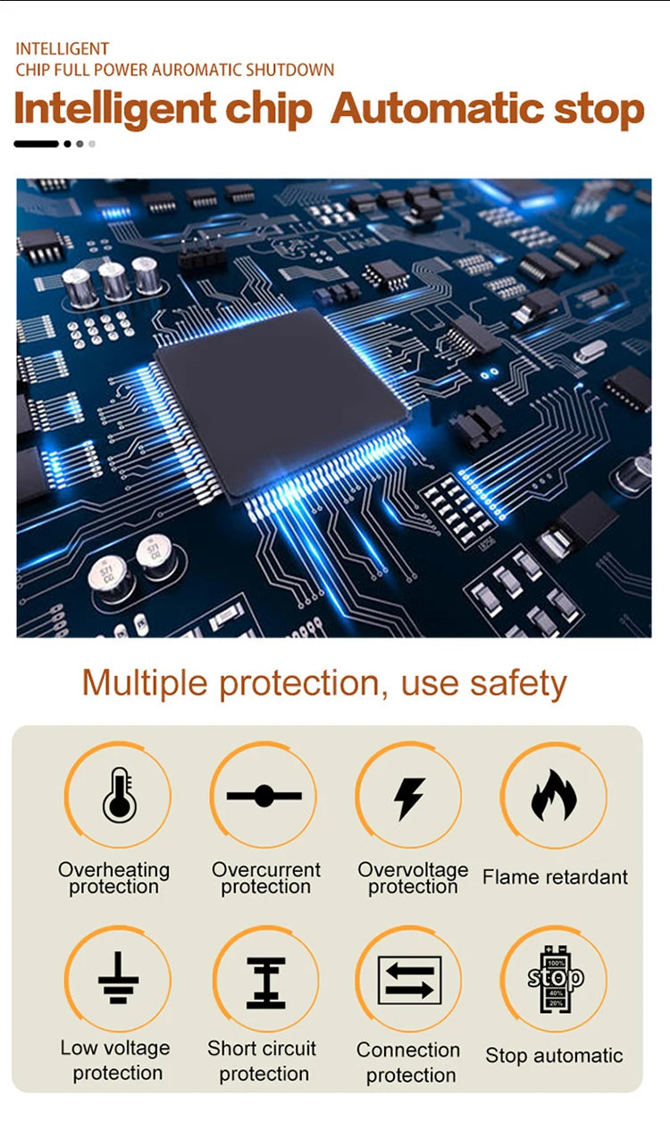 12V 6A Full Automatic Car Battery Charger Power Pulse Repair Chargers Wet Dry Lead Acid Battery Chargers Digital LCD Display