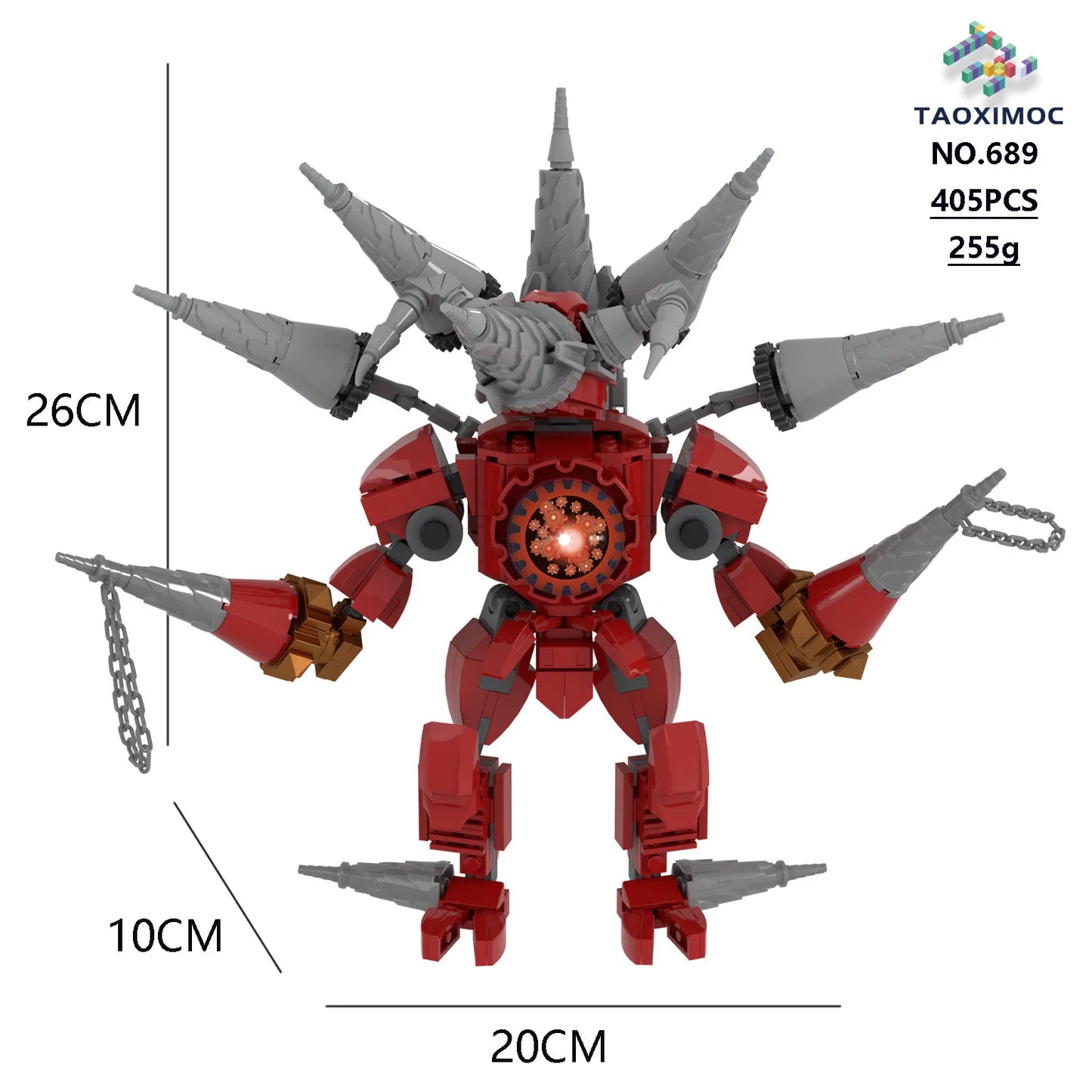 Skibidi Toilet Titan TV Man Speakerman Horror Game Bosses Camara Building Block Cartoon Doll Model Kids Birthday Halloween Gift