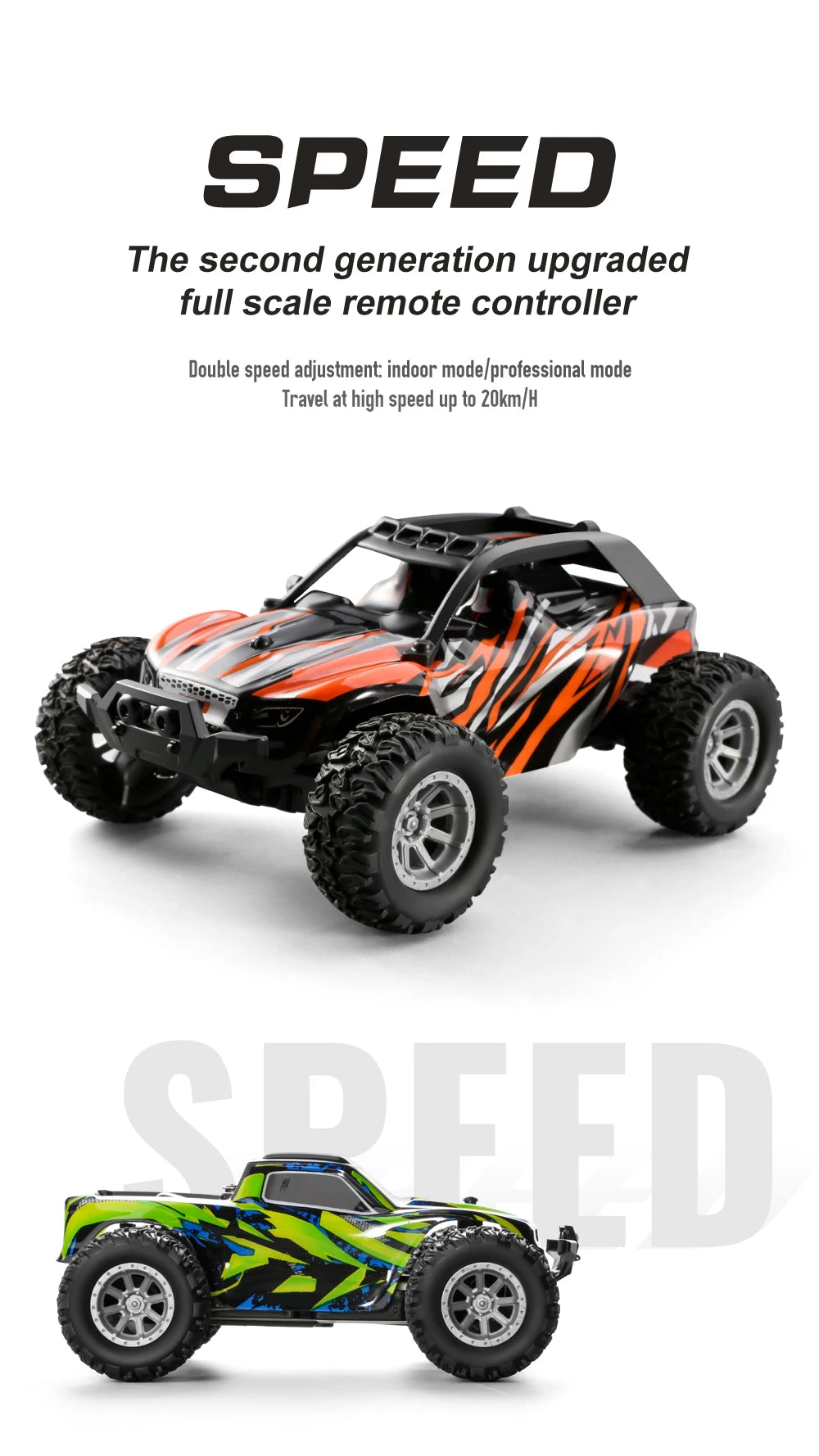 Max‘s New Mountaineering Mini Remote Control Vehicle Off Road Car Drift Vehicle1:32 Children's Boy Outdoor Recreation Toy Car