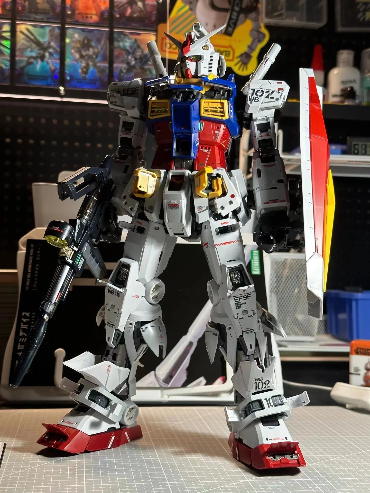 Daban PGU 1/60 Yuanzu 2.0 RX-78-2 Has The Function Of Exposing The Inner Frame With Lamp Assembly Model Kit Action Figures Gift