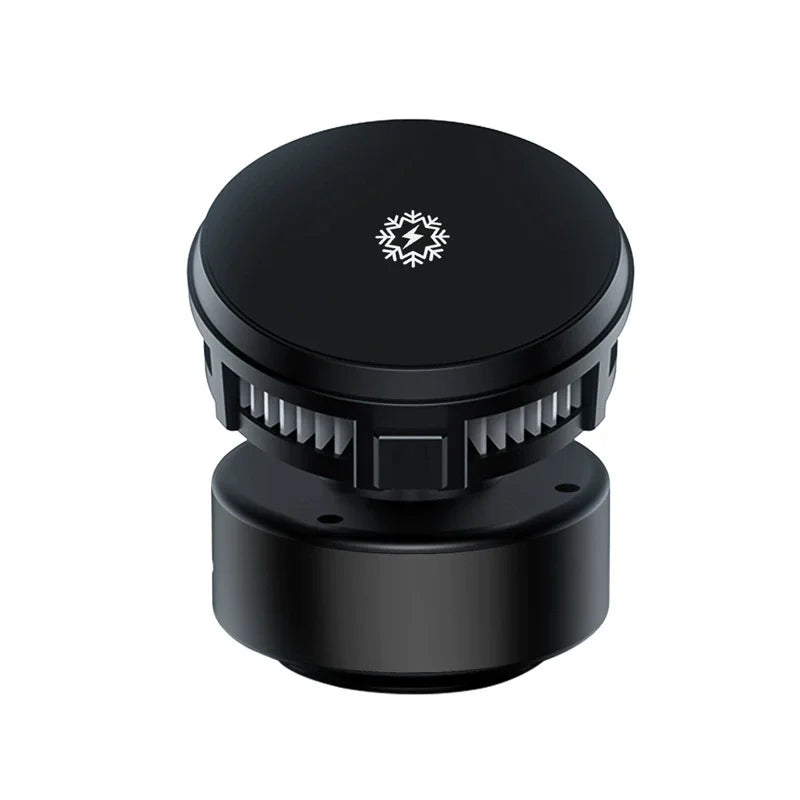 Magnetic Car Wireless Charger ice Cooling Phone Holder Mount For Magsafe iPhone 16 15 14 13 12 Pro Max Fast Car Charging Stand