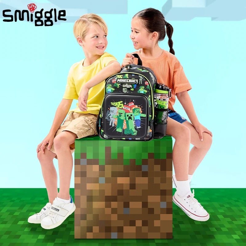 Genuine Australia Smiggle Creeper Backpack Cartoon Series School Bag Anime Backpack Student Backpack Gift Separate Purchases