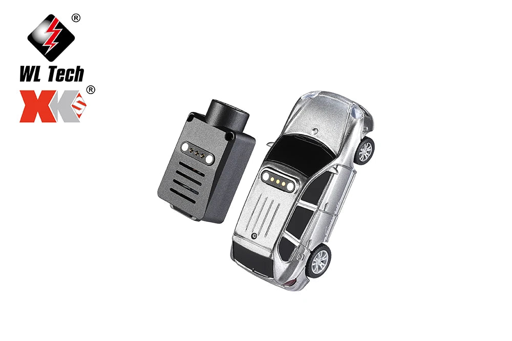 WLtoys 6401 1/64 Mini RC Car With Wifi APP Control,720P FPV Camera,Full Scale Built In Gyroscope VR Videography Toys for Kids