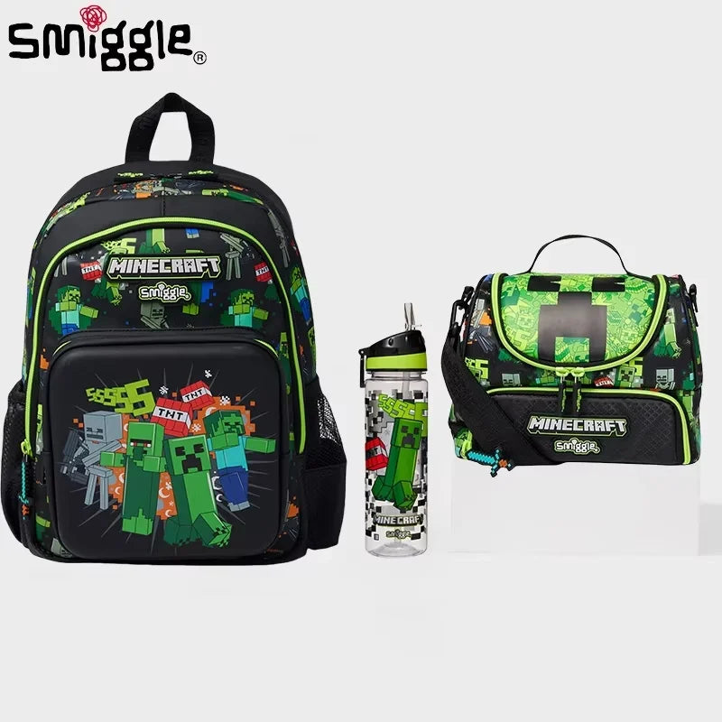Genuine Australia Smiggle Creeper Backpack Cartoon Series School Bag Anime Backpack Student Backpack Gift Separate Purchases